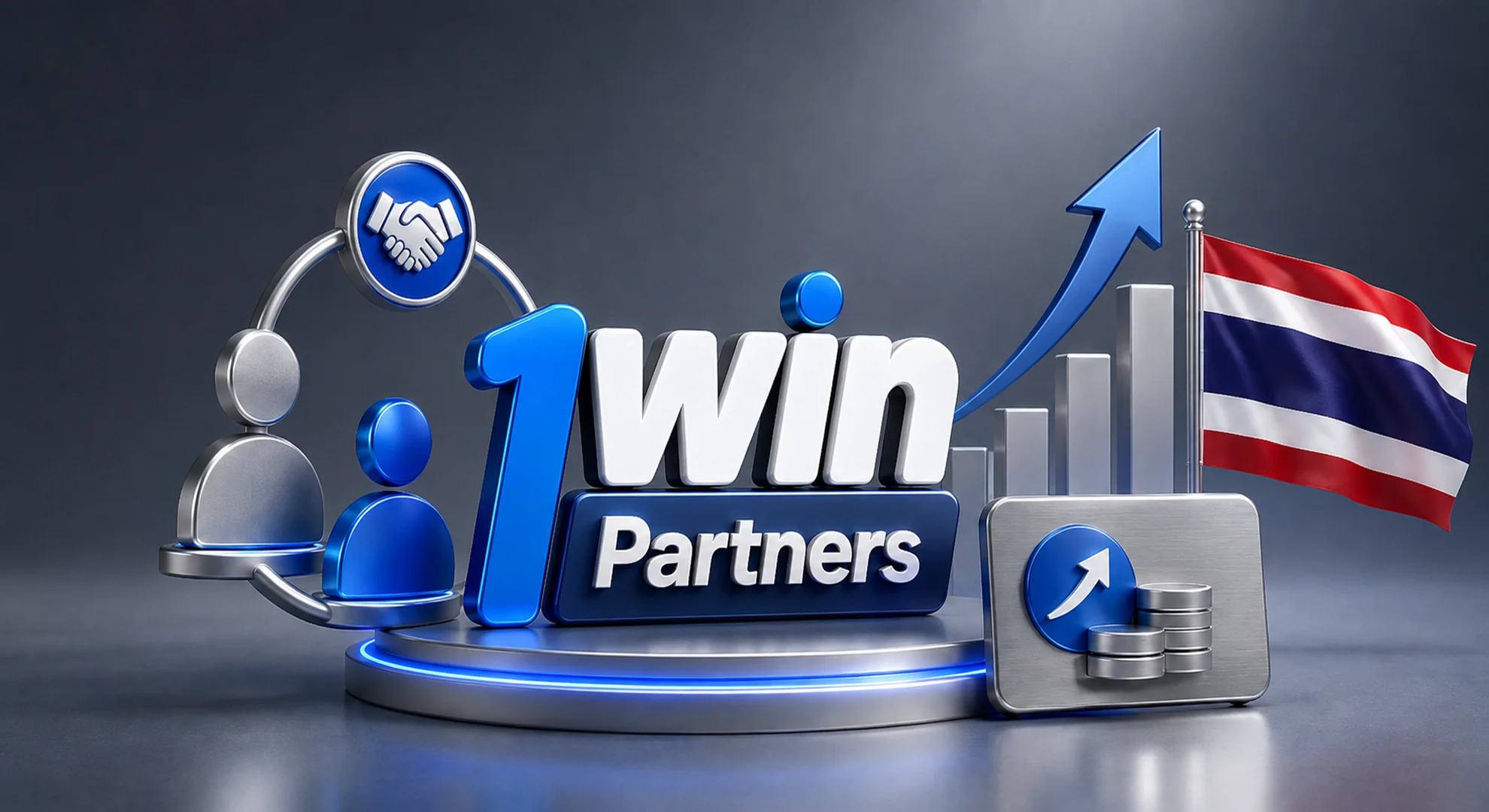 Join the 1win Partners affiliate program and grow your online partnership in Thailand