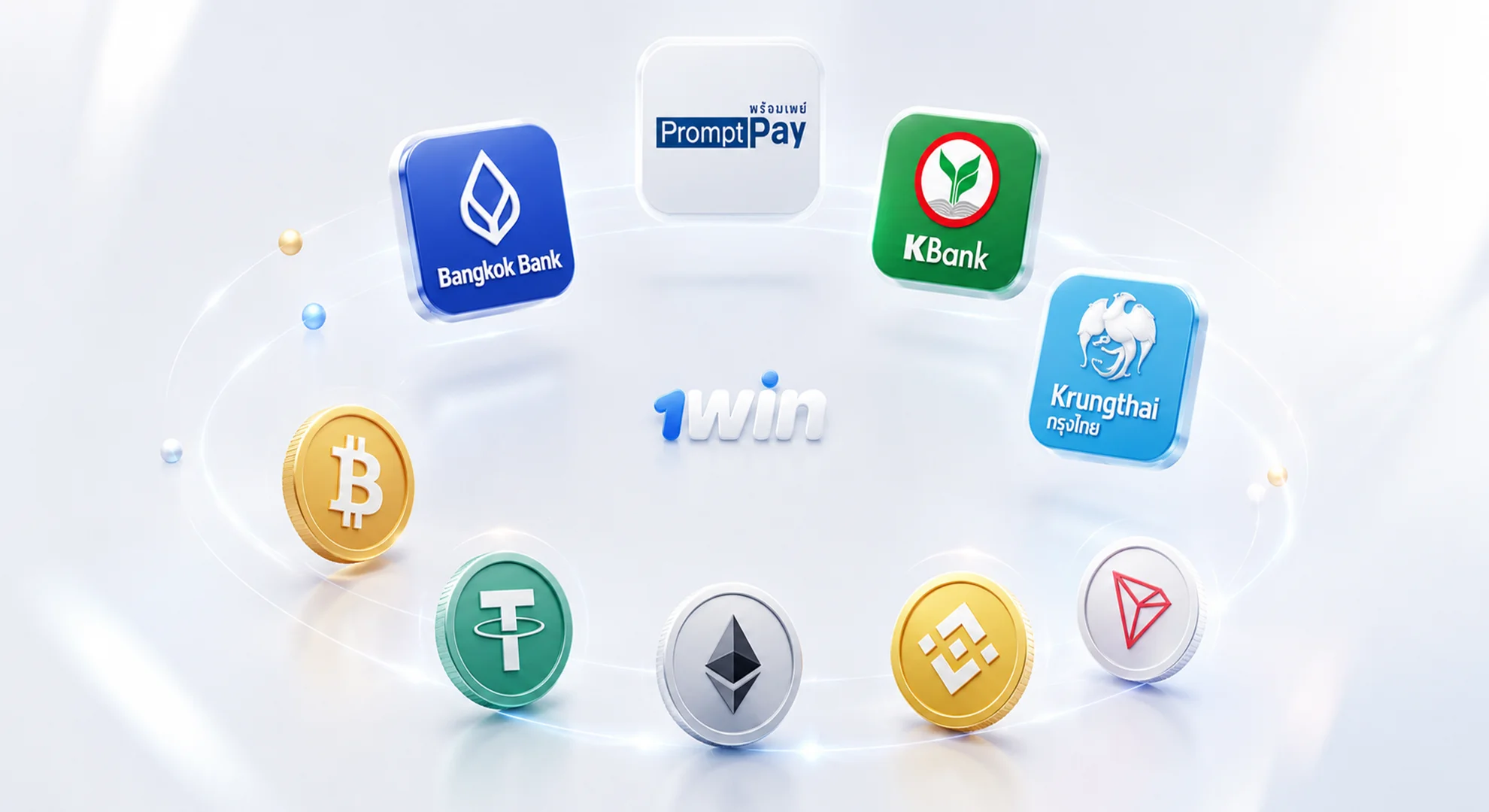 1win deposit and withdrawal methods in Thailand with local payment options