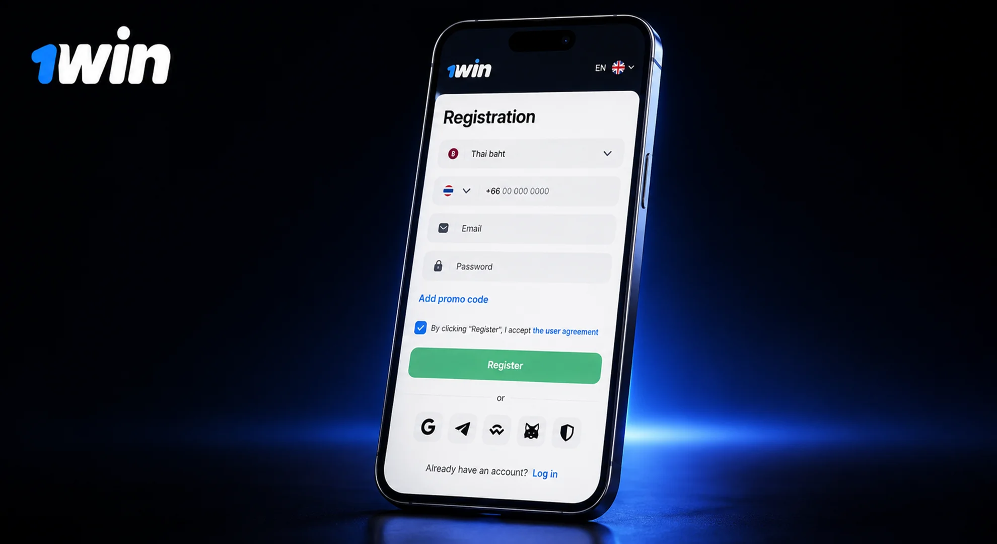 1win registration process for Thai users with secure account sign-up
